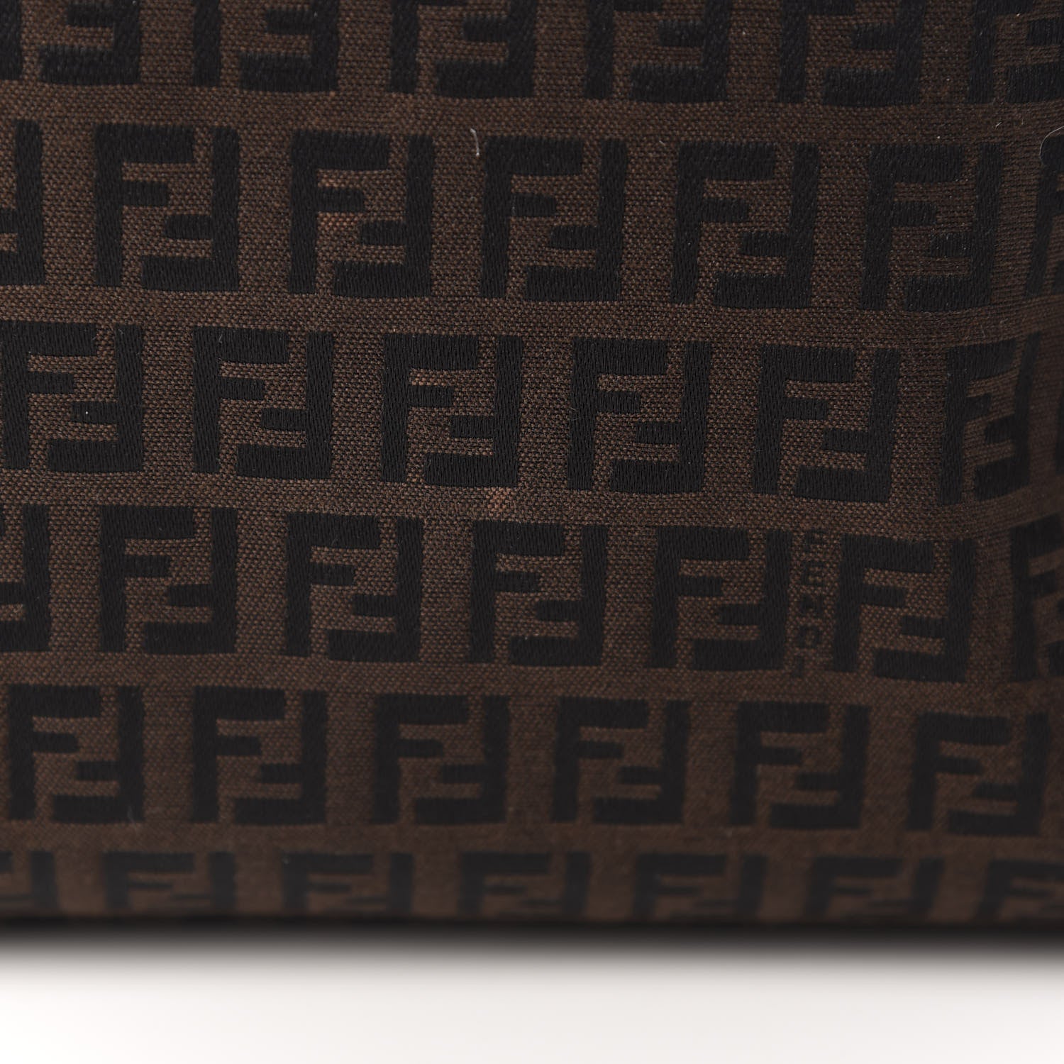 Fendi Zucchino Small Tote Tobacco 8 of 11
