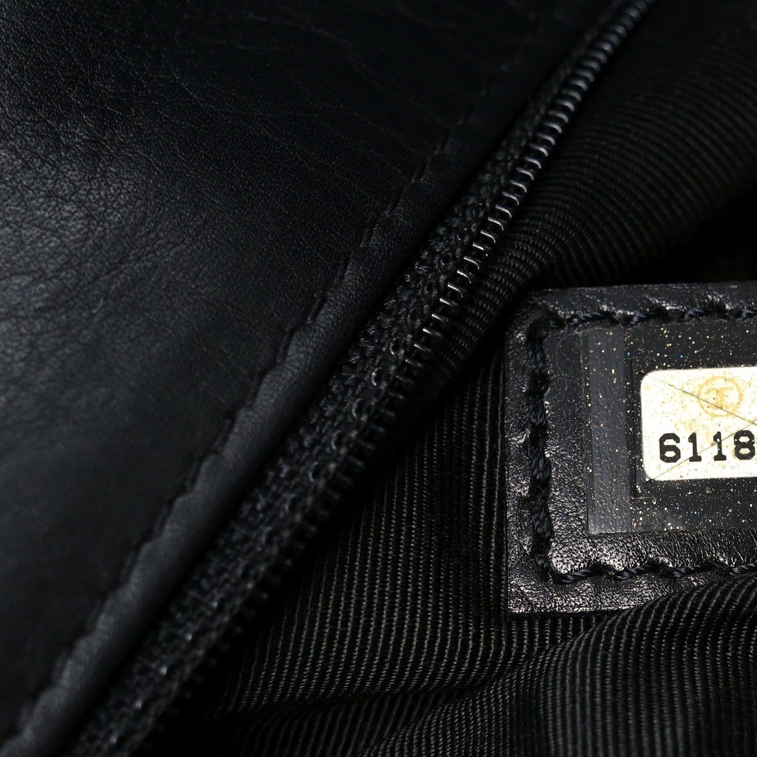 Chanel Lambskin CC Shoulder Bag Black 7 of 10