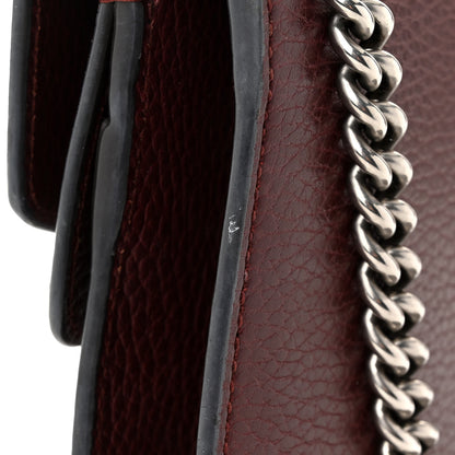 Gucci Dollar Calfskin Crystal Mini Dionysus Shoulder Bag Vintage Bordeaux 11 of 12