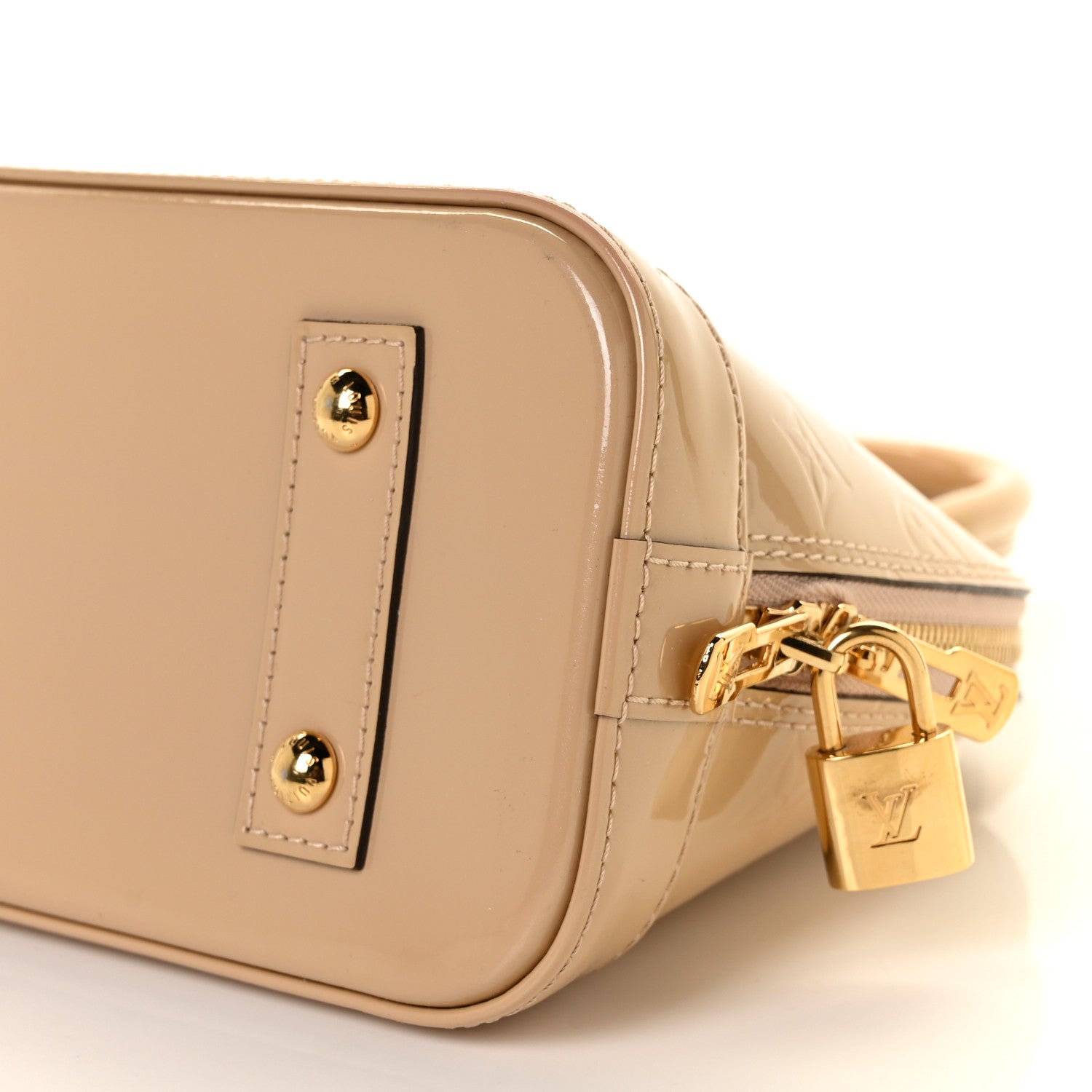 Louis Vuitton Vernis Alma BB Rose Angelique 8 of 9