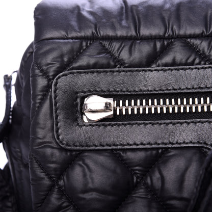 Chanel Nylon Small Coco Cocoon Messenger Bag Black 11 of 12