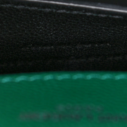 Saint Laurent Grain De Poudre Textured Mixed Matelasse Triquilt Medium Monogram Satchel Green 8 of 16