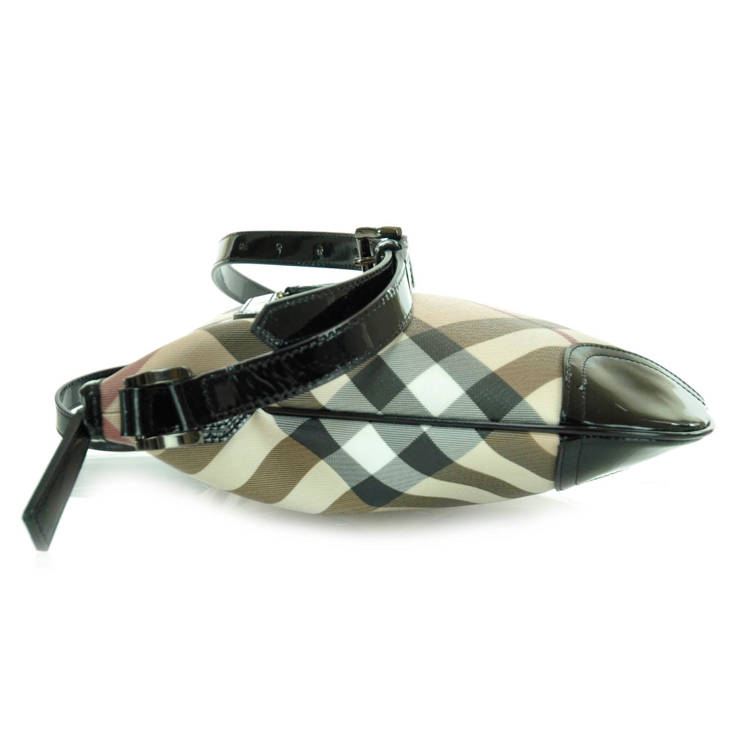 Supernova Check Small Dryden Crossbody Bag Black