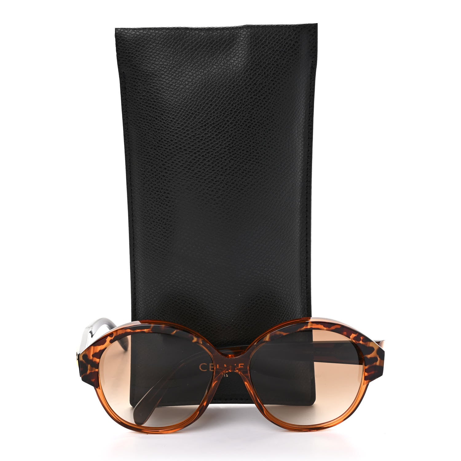 Celine Acetate Triomphe Sunglasses CL40154I Tortoise 7 of 7