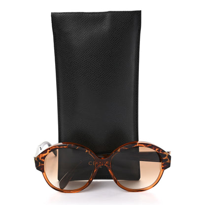 Celine Acetate Triomphe Sunglasses CL40154I Tortoise 7 of 7