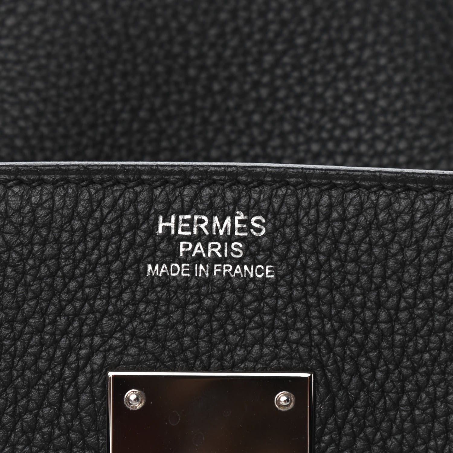Hermes Togo Birkin 30 Black 7 of 12