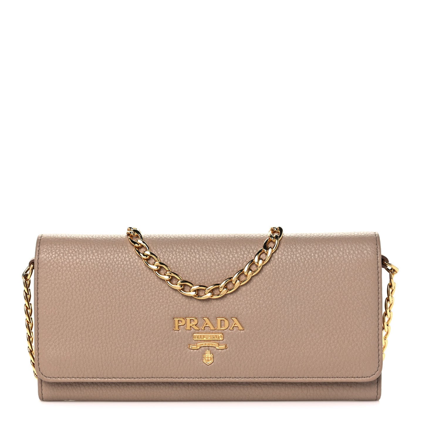 Vitello Daino Chain Wallet Cammeo