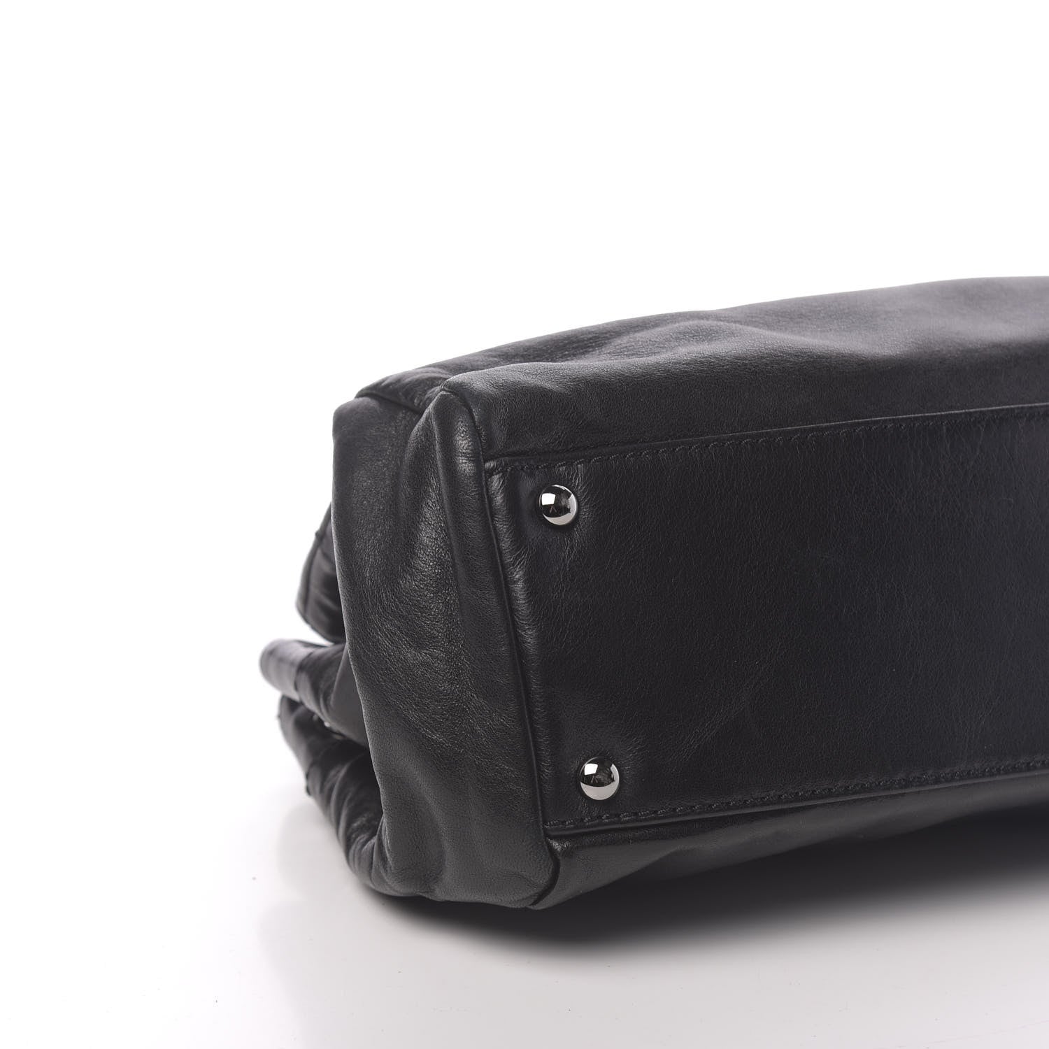 Chanel Lambskin Lax Accordion Flap Black 13 of 14