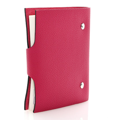 Hermes Togo Ulysse PM Agenda Cover Rose Pourpre 3 of 6