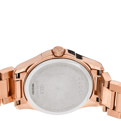 Gucci Stainless Steel 27mm G-Timeless Diamante Quartz Watch Rose 4 of 5