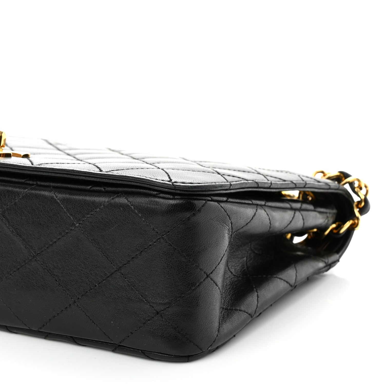 Chanel Lambskin Quilted Small Single Flap Black 11 of 11