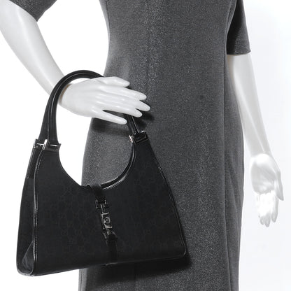 Gucci Monogram Small Bardot Black 2 of 6