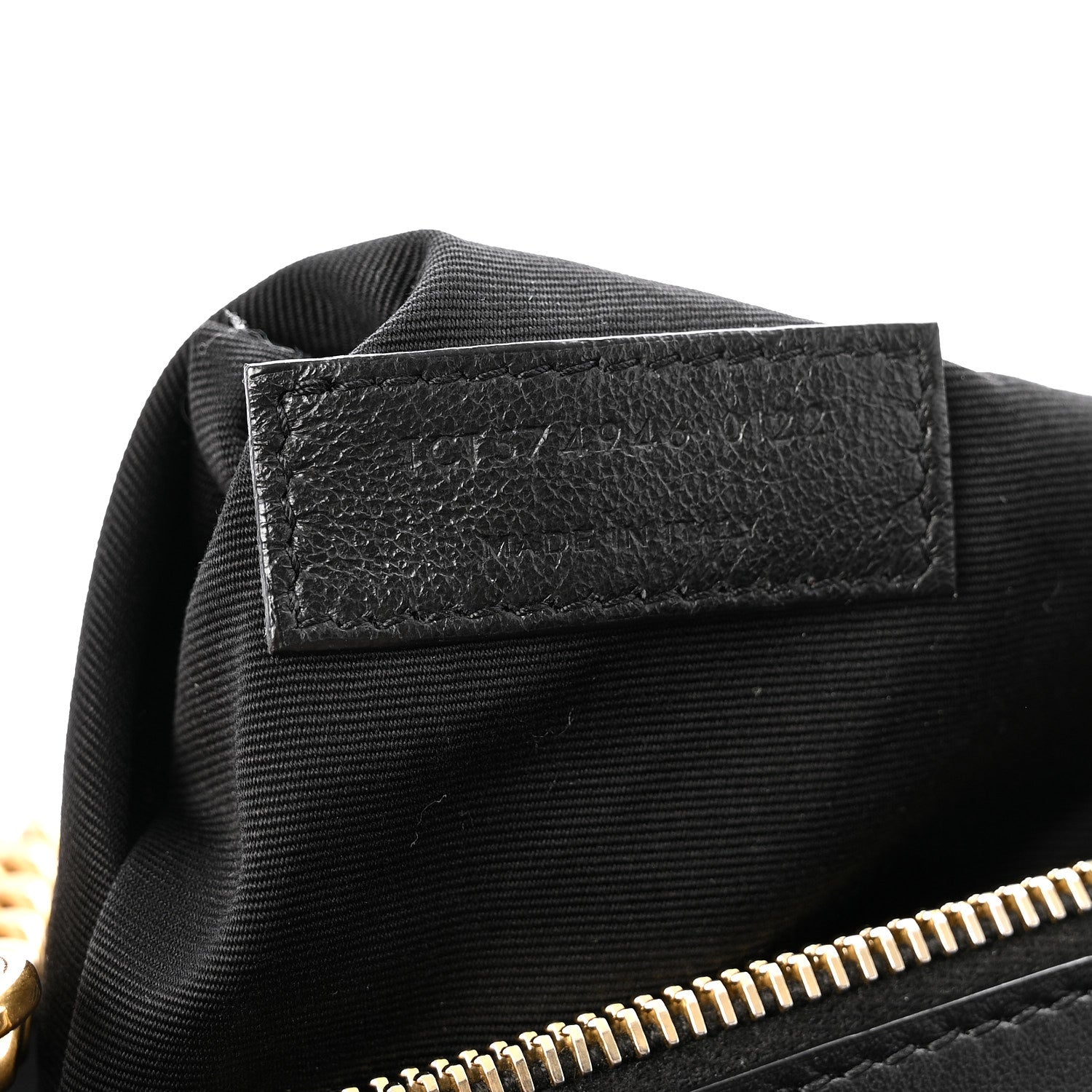 Saint Laurent Calfskin Y Quilted Monogram Medium Loulou Chain Satchel Black 6 of 14