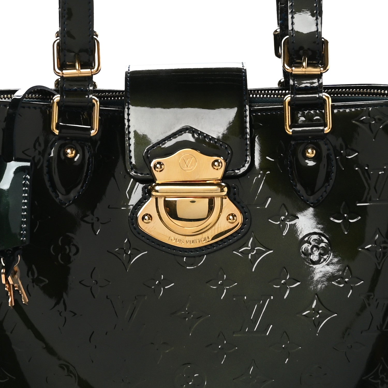 Louis Vuitton Vernis Melrose Avenue Blue Nuit 7 of 9