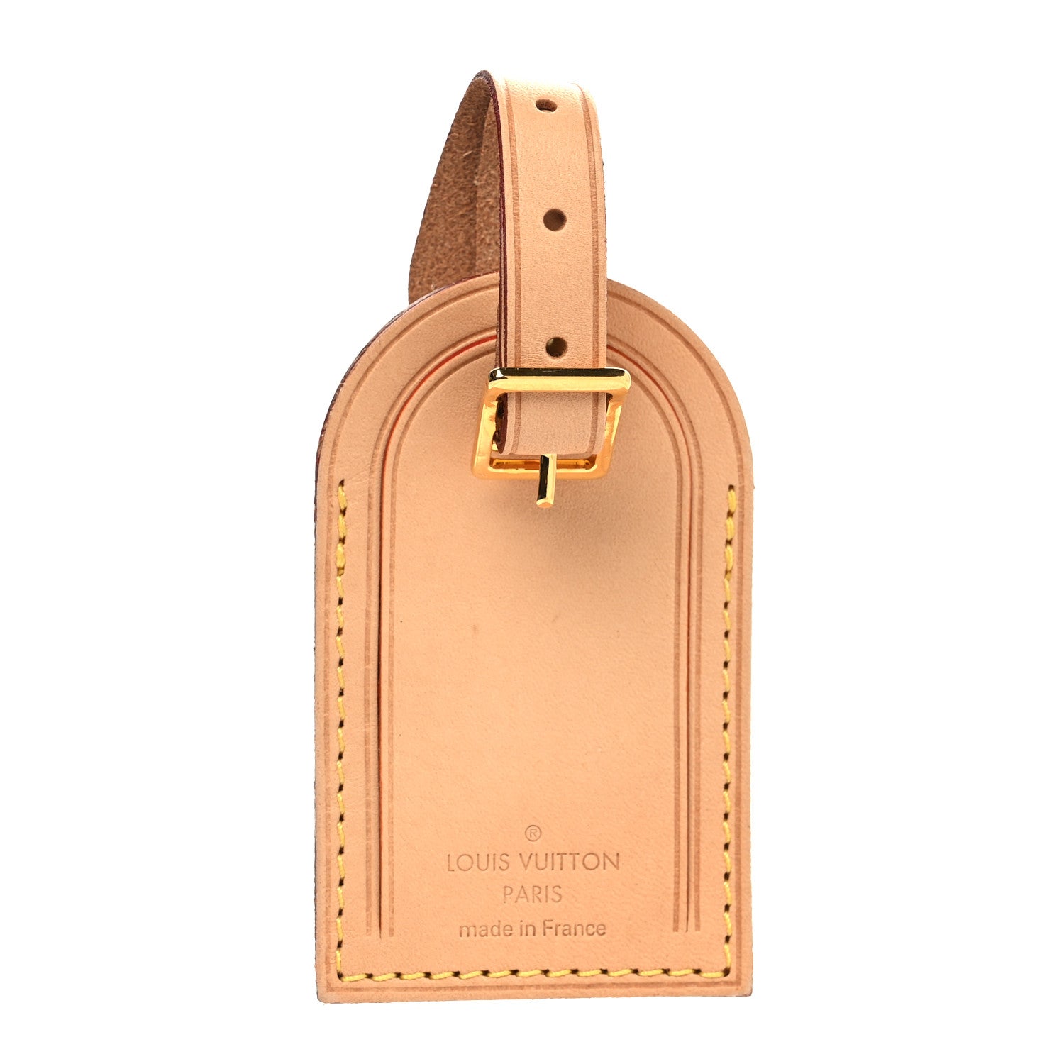 Louis Vuitton Vachetta Leather Luggage Tag 1 of 3