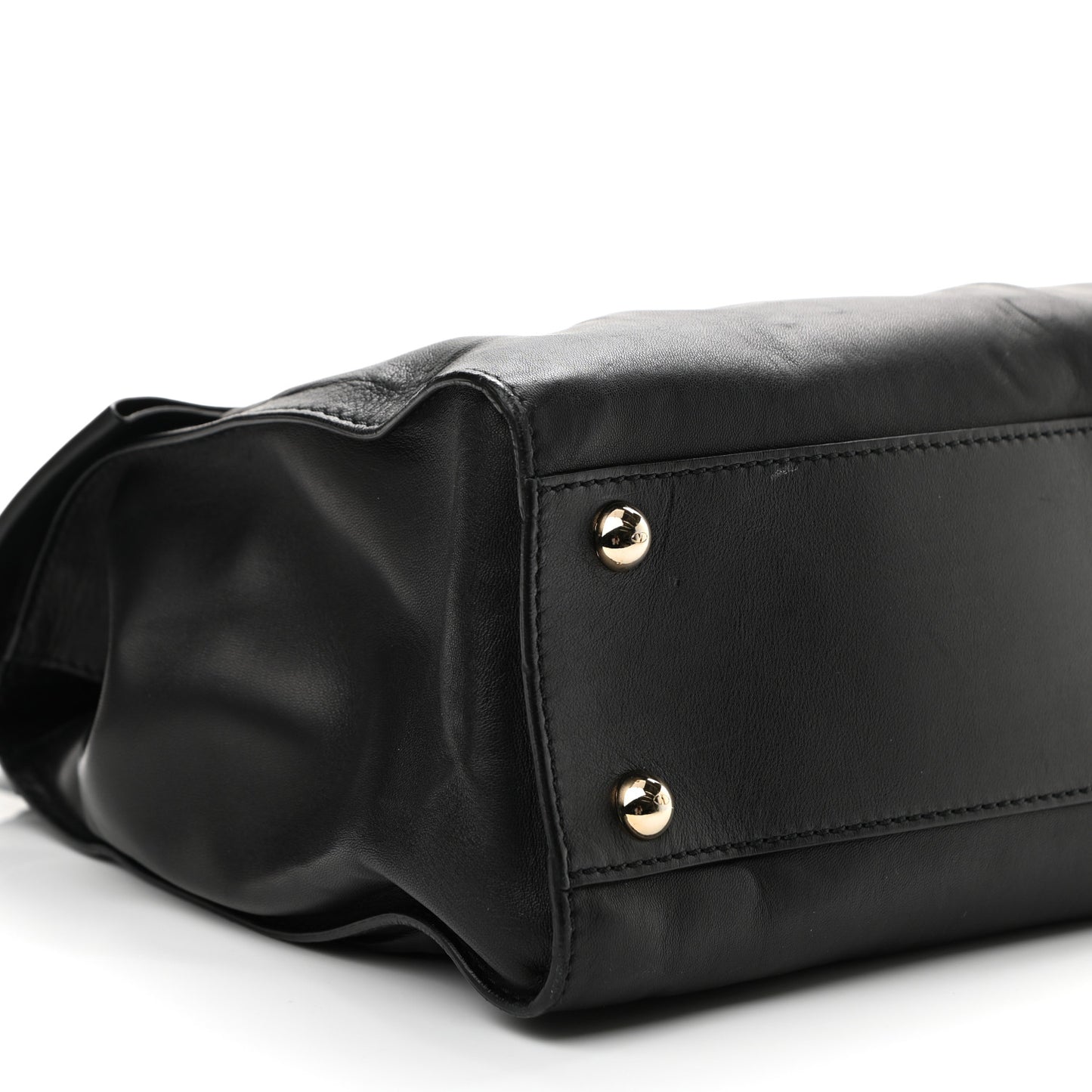 Nappa Bow Tote Black