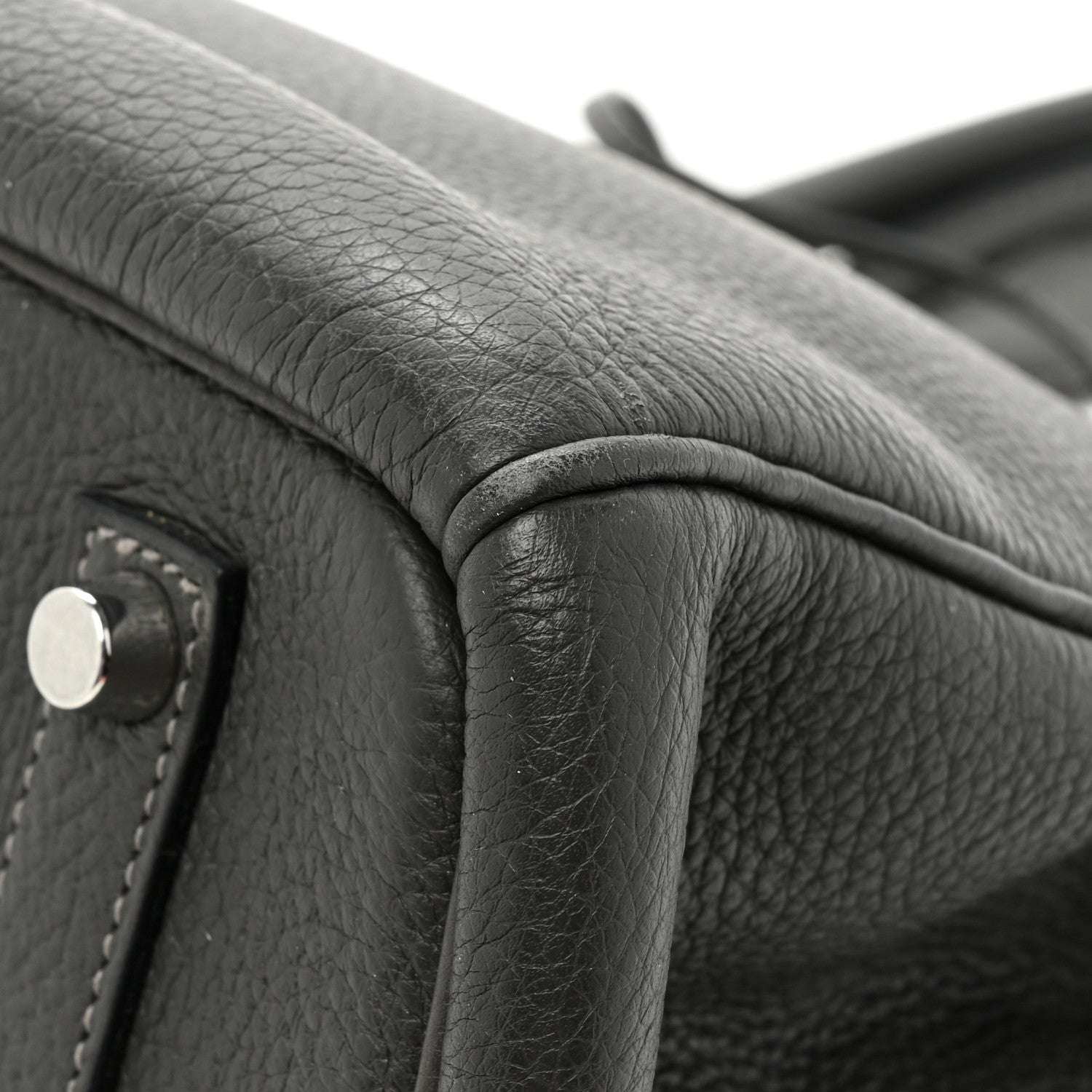Hermes Taurillon Clemence BIRKIN 35 Graphite 11 of 15