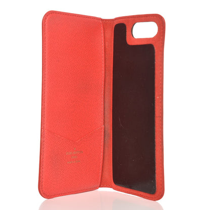 Louis Vuitton Monogram iPhone 7 Plus Folio Case Red 6 of 11