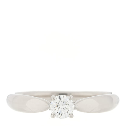 Tiffany Platinum Diamond .24ct Harmony Solitaire Engagement Ring 52 6 1 of 6