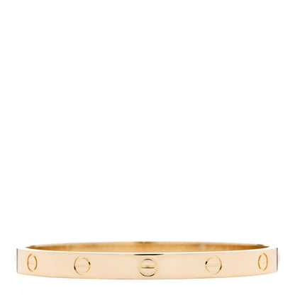 Cartier 18K Yellow Gold LOVE Bracelet 18 2 of 6
