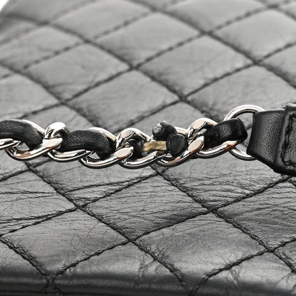 Chanel Aged Calfskin Quilted Crossbody Bag Black 16 of 17