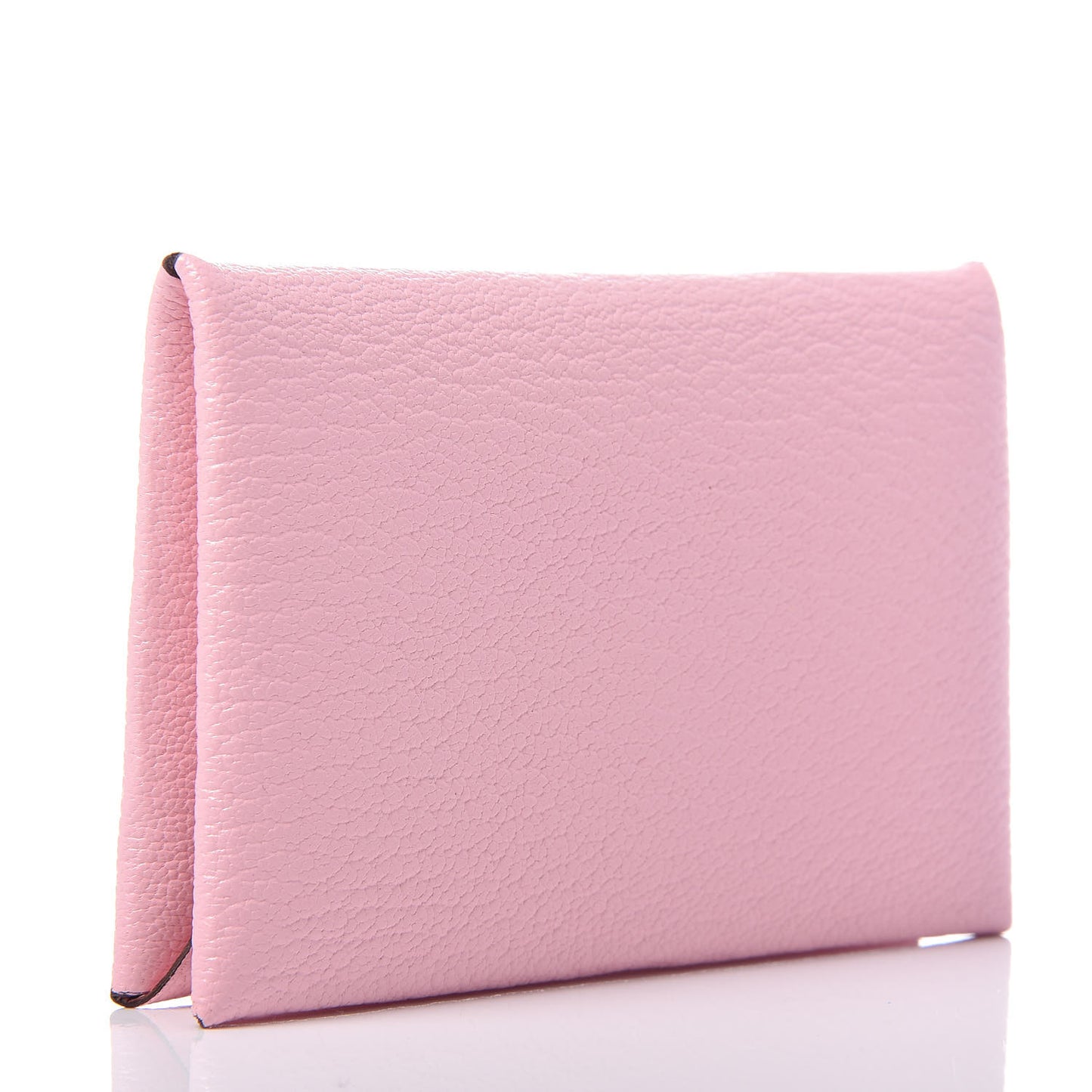 Chevre Mysore Calvi Card Case Rose Sakura
