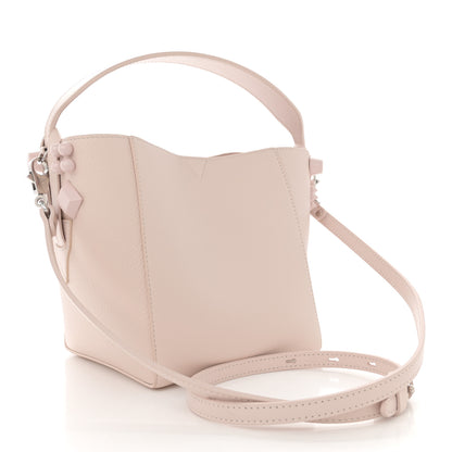 Christian Louboutin Calfskin Spiked Mini Cabachic Mini Bucket Bag Leche 3 of 10