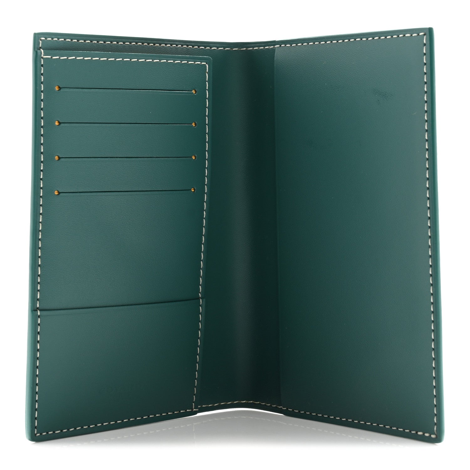 Goyard Goyardine Passport Wallet Green 5 of 9