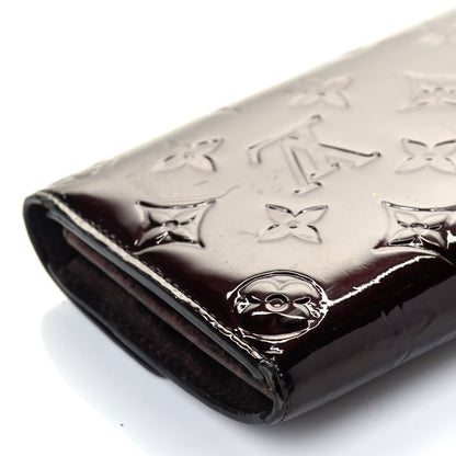 Louis Vuitton Vernis Sarah Wallet Amarante 6 of 7