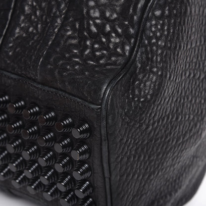 Alexander Wang Pebbled Lambskin Rocco Black Matte Black Hardware 9 of 11