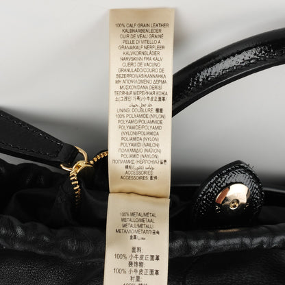Burberry Patent Calfskin Small Dinton Tote Black 10 of 10