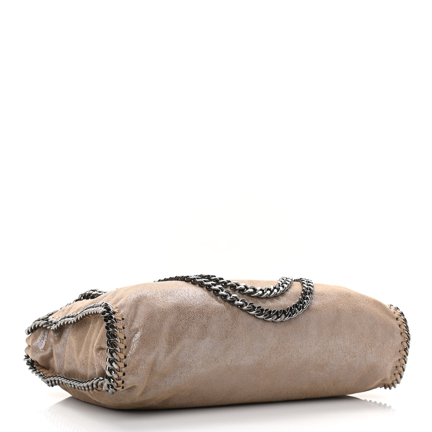 Stella McCartney Shaggy Deer Small Falabella Tote Taupe 4 of 9
