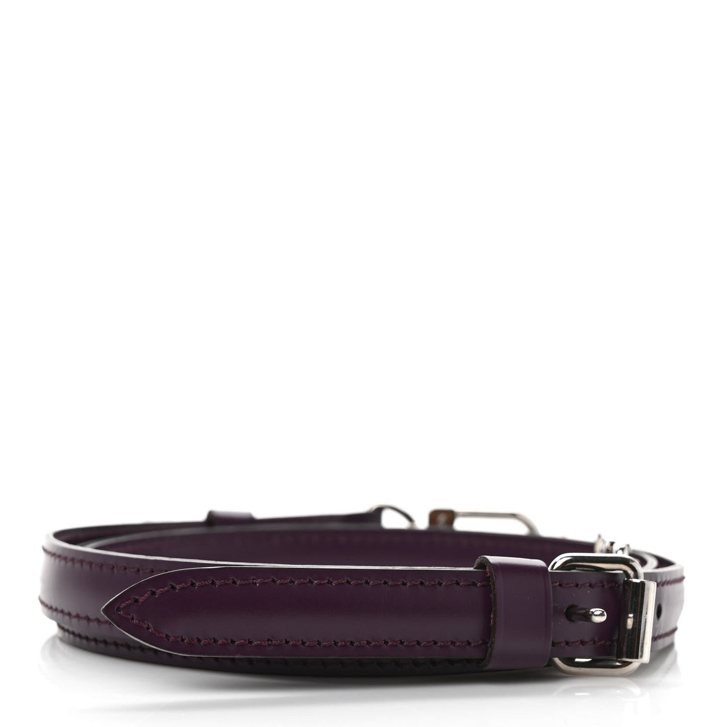 Calfskin 16mm Adjustable Shoulder Strap Cassis