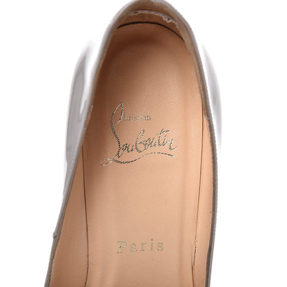 Christian Louboutin Patent Pigalle Plato 120 Pumps 35 Fluo Souris Craie 12 of 14