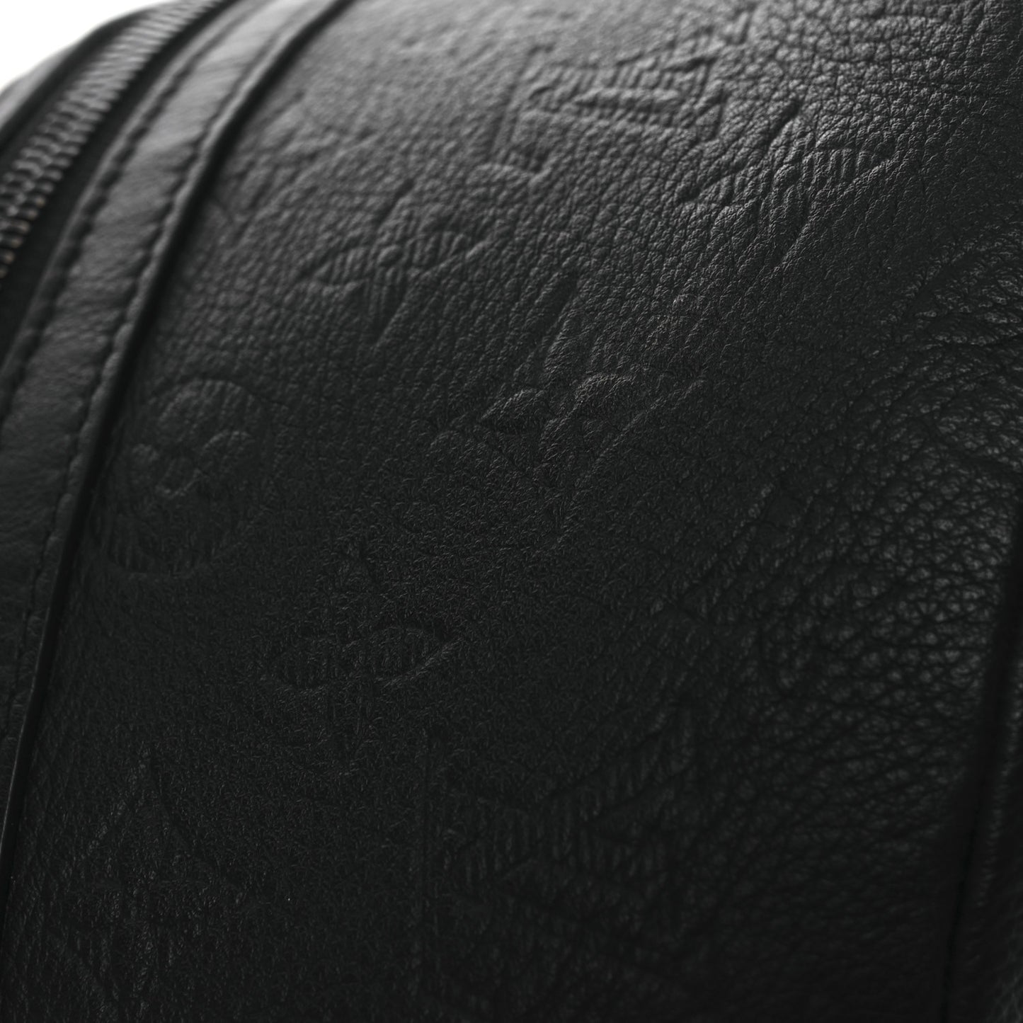 Calfskin Monogram Shadow Discovery Backpack  Black