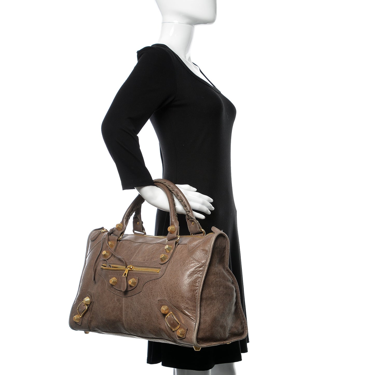 Agneau Giant 21 Gold Hardware Work Noix