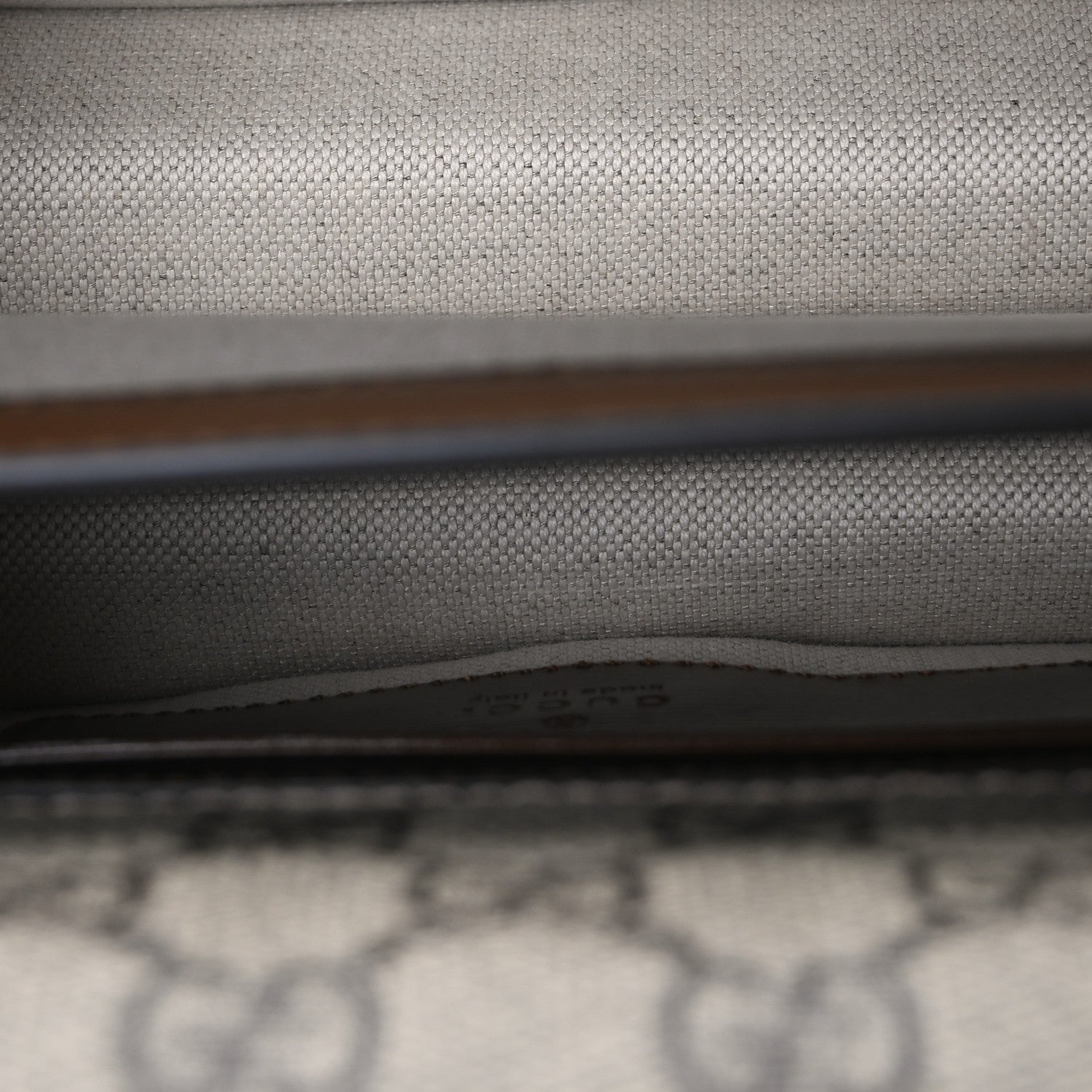 Gucci GG Supreme Monogram Azalea Calfskin Mini Retro Interlocking G Flap Shoulder Bag Beige Ebony Brown Sugar 5 of 11