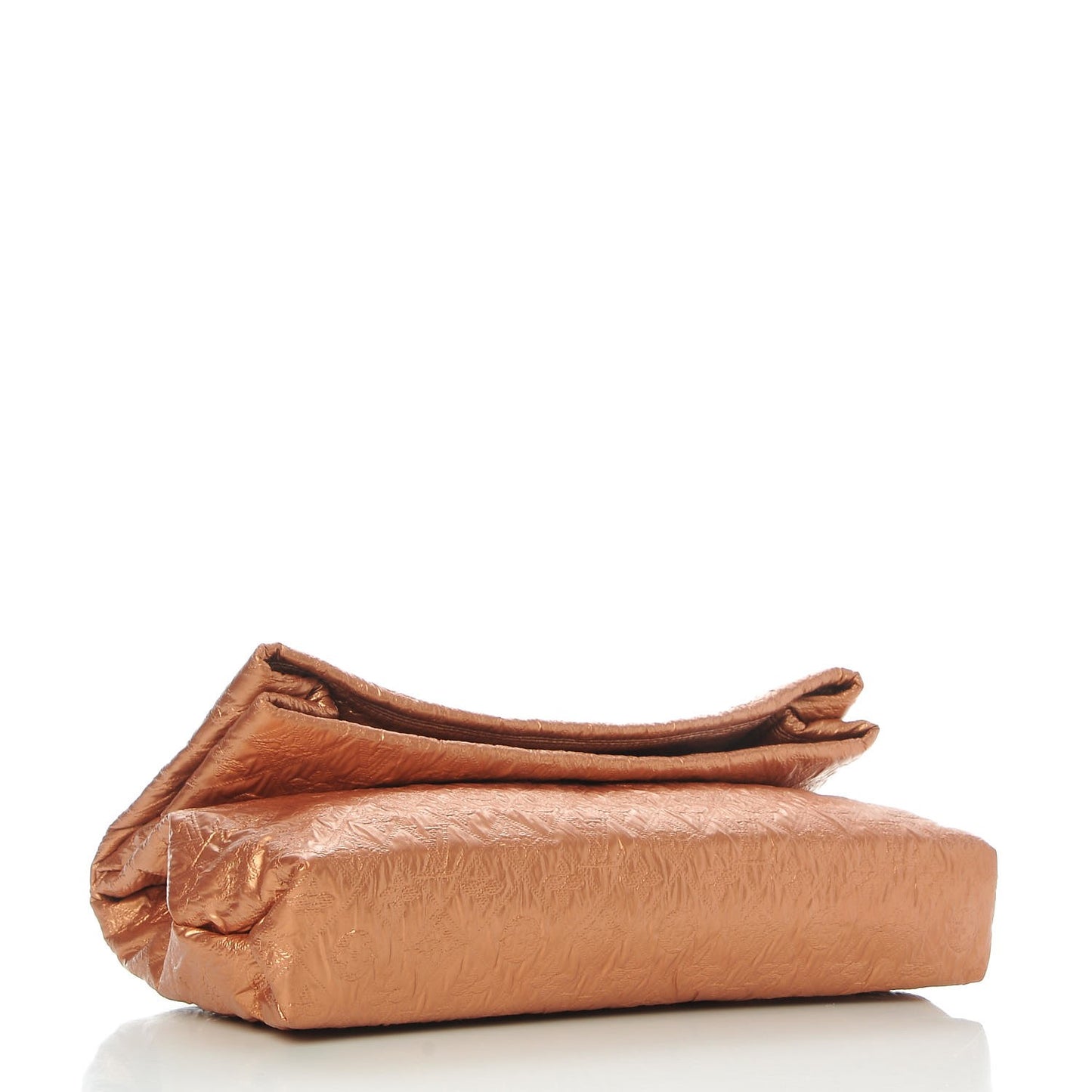 Jacquard Quilted Monogram Limelight Clutch GM Rose Gold