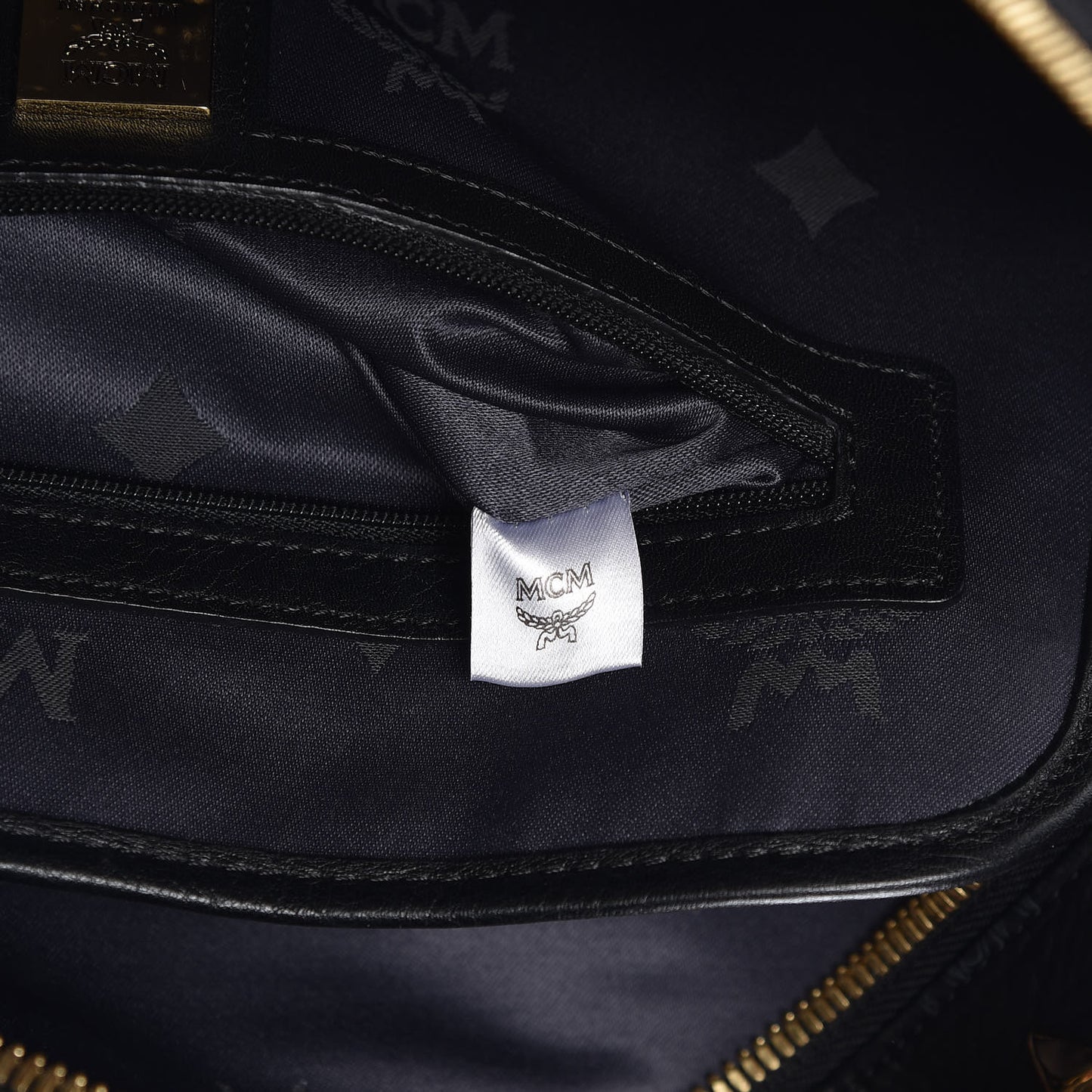 Visetos Studded Medium Stark M Backpack Black