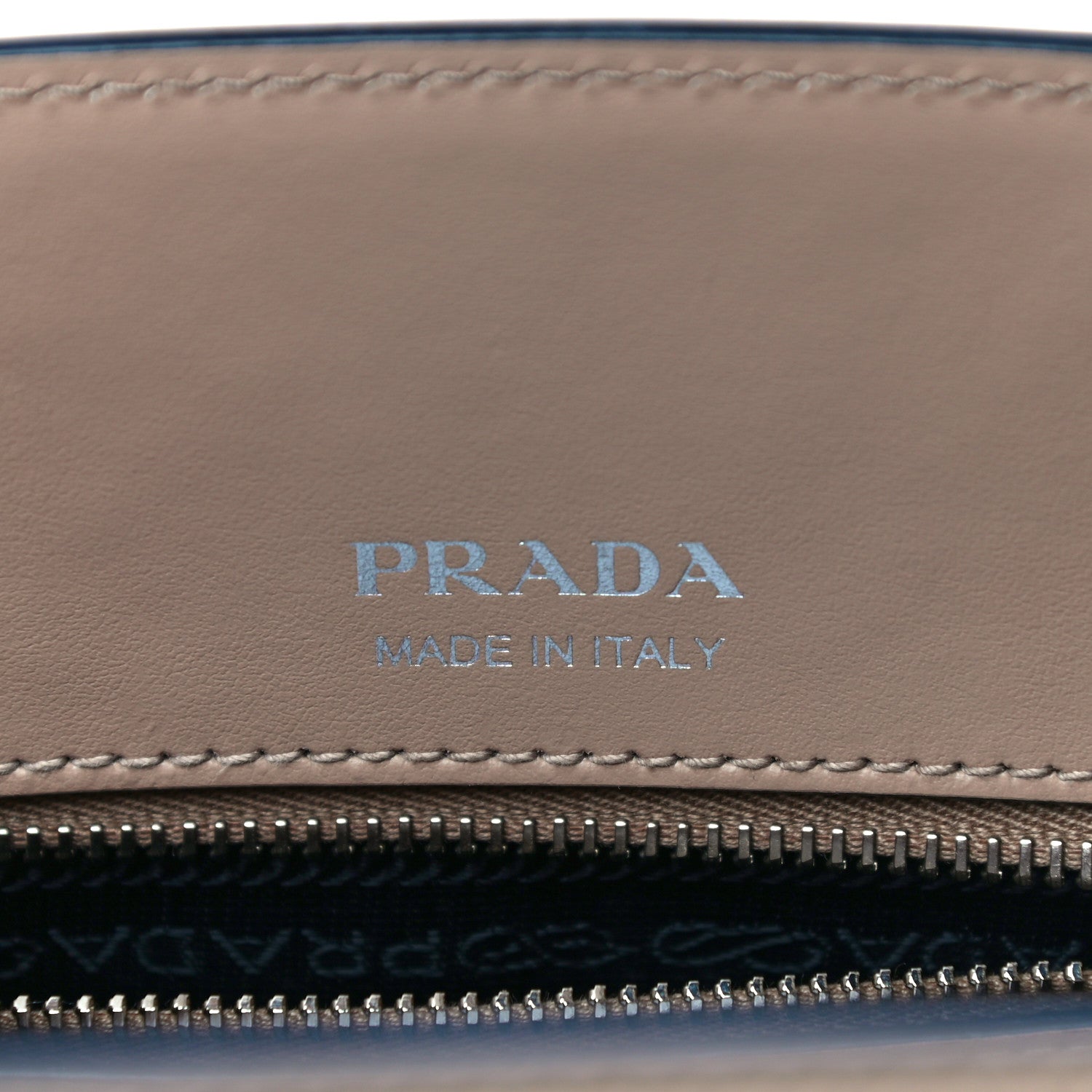 Prada Saffiano Cuir Small Top Handle Tote Cammeo 8 of 10