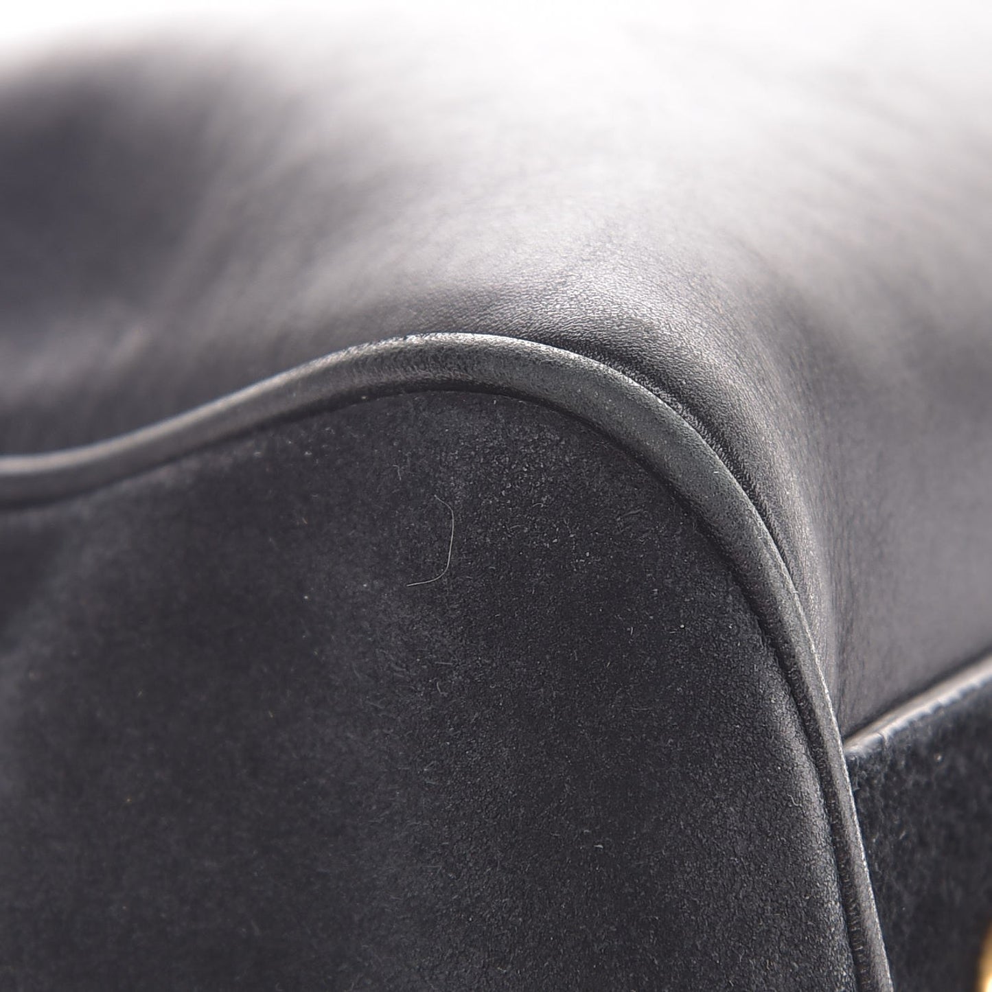 Calfskin Suede Classic Duffle 6 Black
