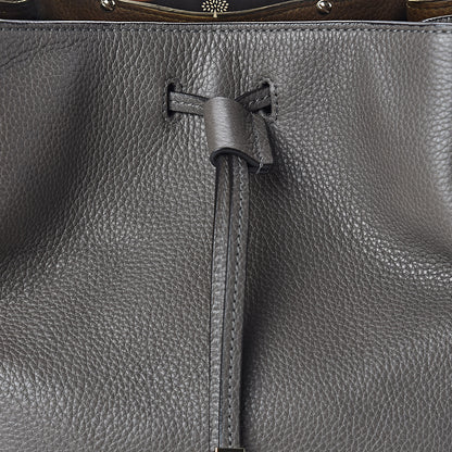 Mulberry Small Classic Grain Small Kensington Mole Grey 8 of 10
