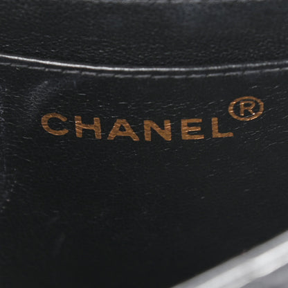 Chanel Patent Quilted Medium Single Flap Bag Black 5 of 22