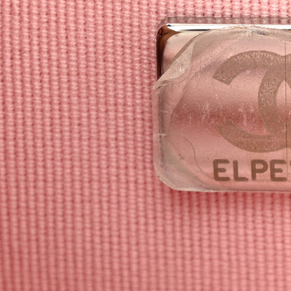 Chanel Tweed Quilted Double You Mini Flap Pink 7 of 14