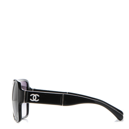 Chanel Square Summer CC Sunglasses 5230-Q Black 3 of 8