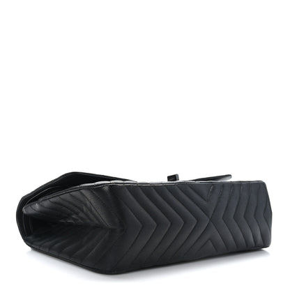 Chanel Sheepskin Chevron Quilted 2.55 Reissue 227 Flap So Black 4 of 10