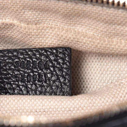 Gucci Pebbled Calfskin Small Soho Disco Bag Black 7 of 10