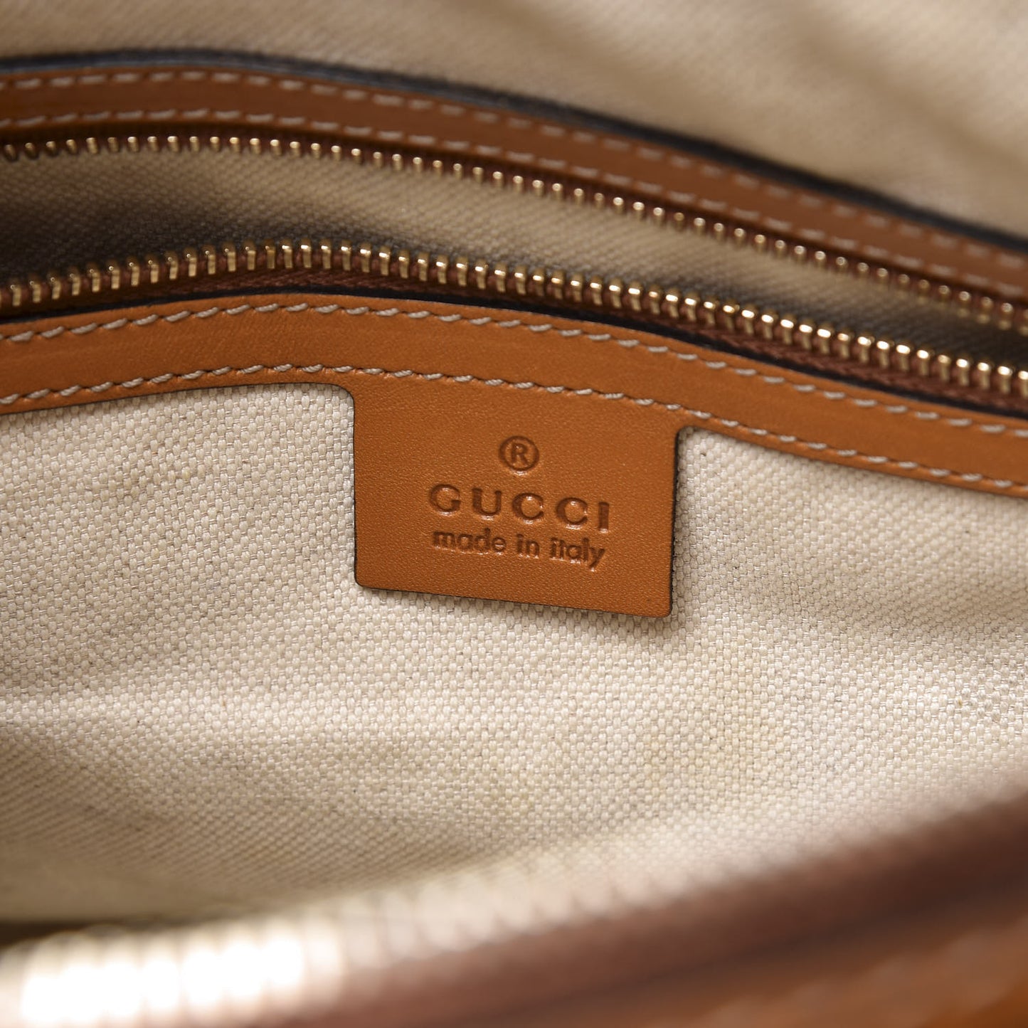 Monogram Vintage Web Medium Boston Tobacco