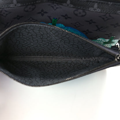 Louis Vuitton LV x YK Monogram Eclipse Reverse Pumpkin Trio Messenger 6 of 9