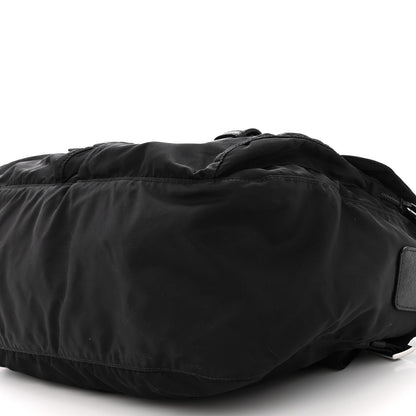 Prada Nylon Vela Messenger Bag Black 9 of 9